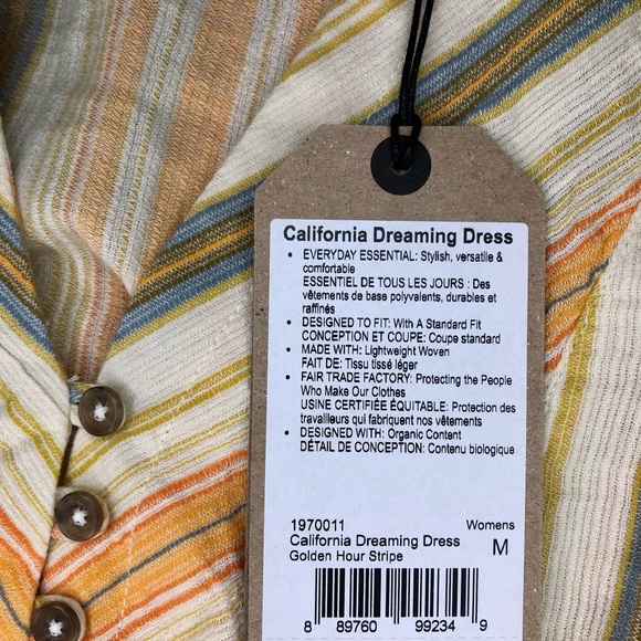 prAna California Dreaming Striped Maxi Dress - Picture 7 of 7